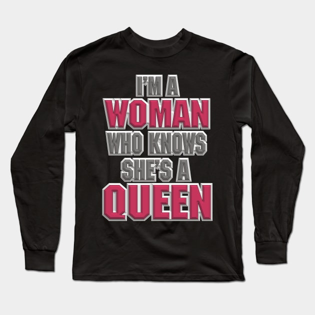 Womanhood tee Long Sleeve T-Shirt by wealthdom